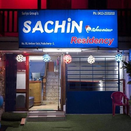 Hotel Sachin Sea View Residency Puducherry Exterior foto